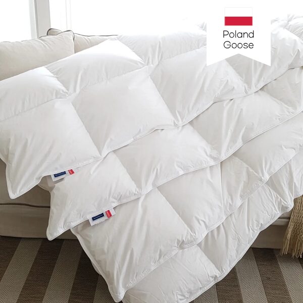 라셀렌 VIP 구스 다운 이불 900g, 화이트 상세 이미지 2