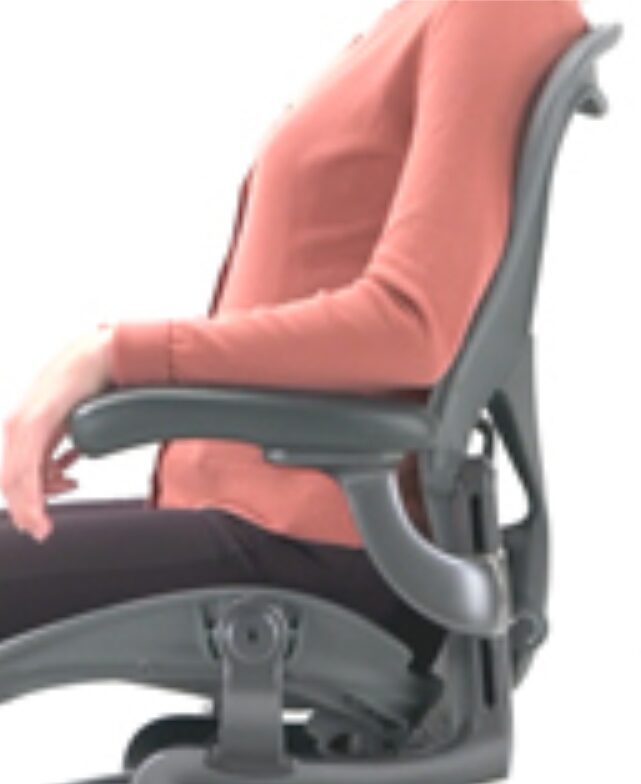 허먼밀러 뉴 에어론 풀 사무용 의자 방문설치, 카본 상세 이미지 2