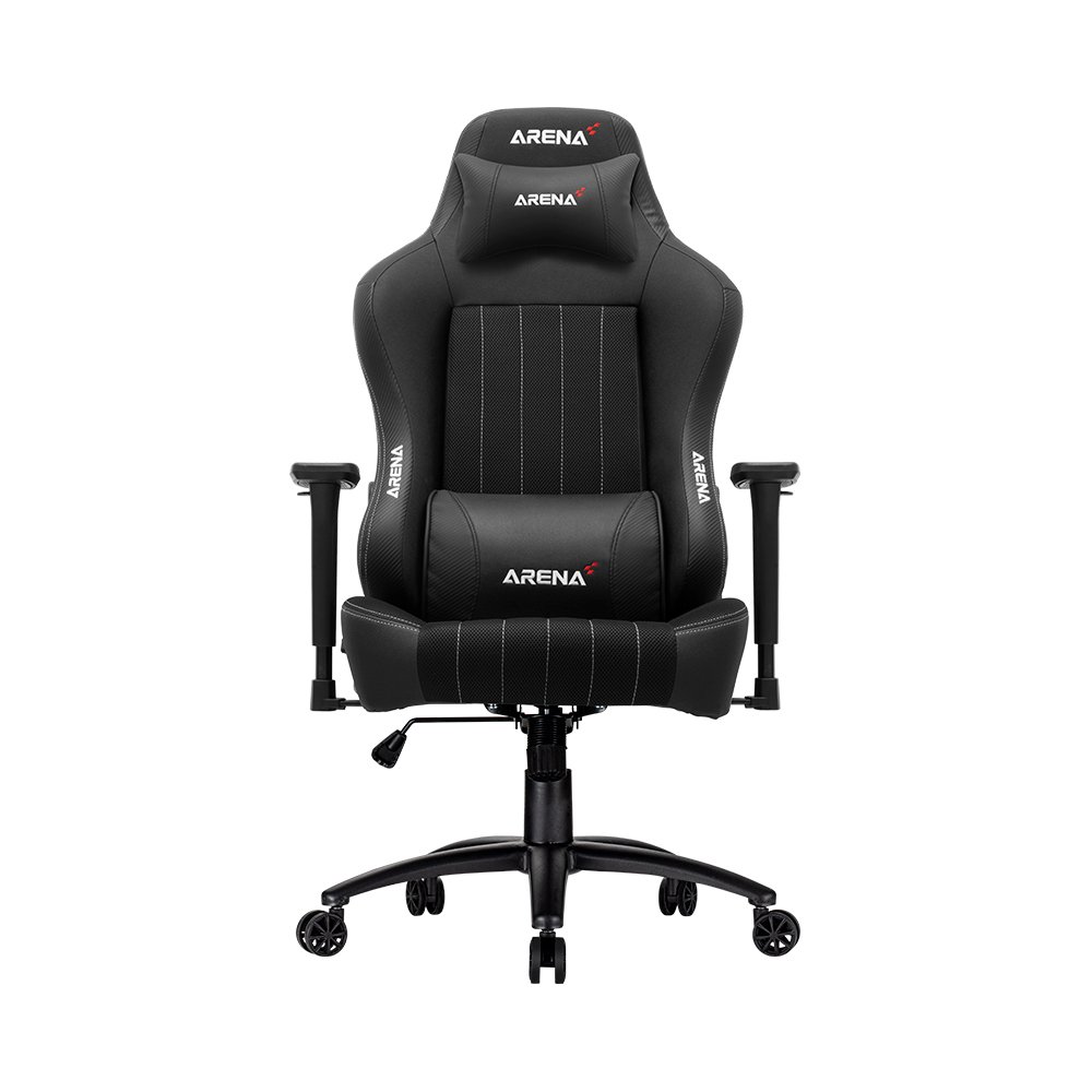 NEW ARENA-X ZERO AIR BLACK Chair 게임용/게이밍 컴퓨터 의자, 블랙 상세 이미지 2