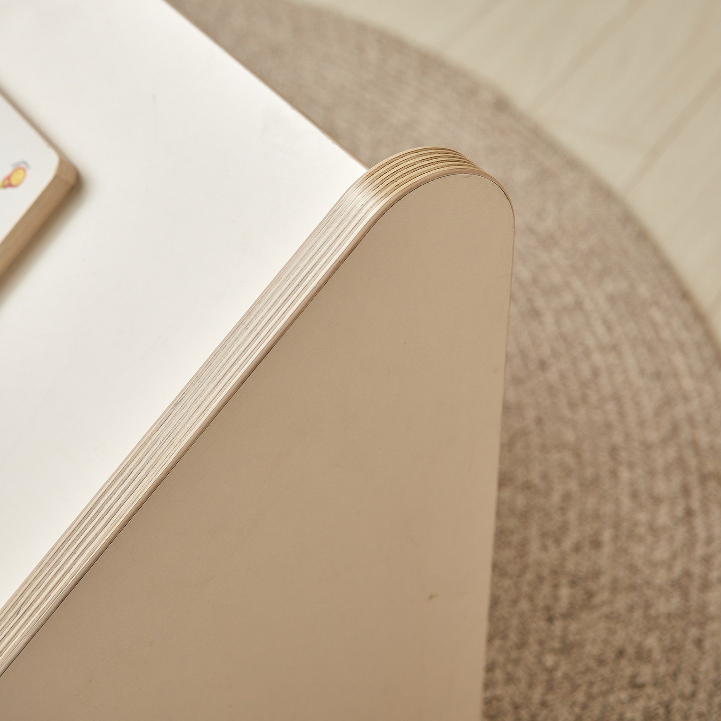 [SEO등급] 룸핏 무아 유아 독서대 아기 북 스탠드 책 받침대, 화이트 상세 이미지 2