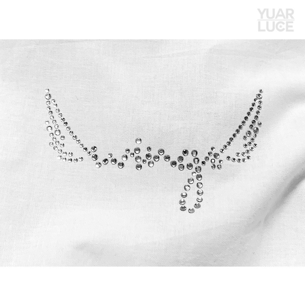 유아루체 wings 날개 - 리폼 큐빅 로고 의류전사지 핫픽스모티브, 1개 상세 이미지 2