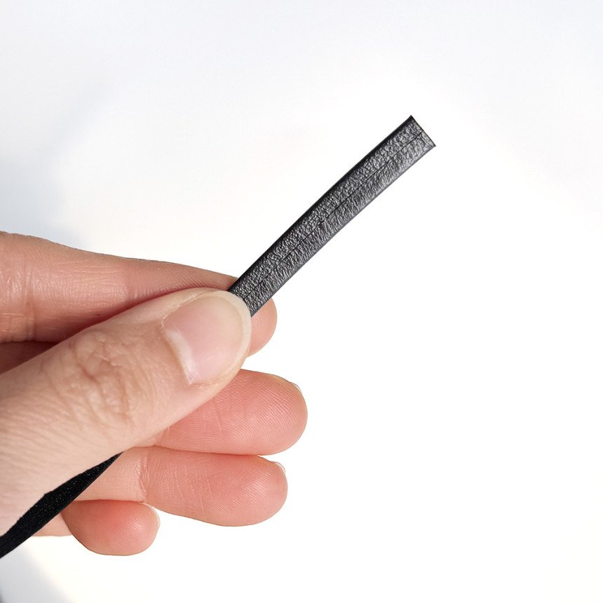 6mm 리얼소가죽 검정 랍빠끈 체인줄 블랙 가죽줄, 1개할인· 1일 남음 상세 이미지 1
