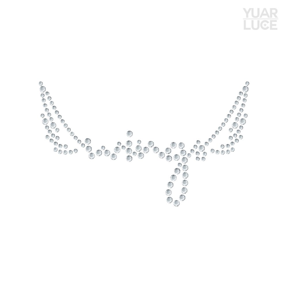 유아루체 wings 날개 - 리폼 큐빅 로고 의류전사지 핫픽스모티브, 1개 상세 이미지 1