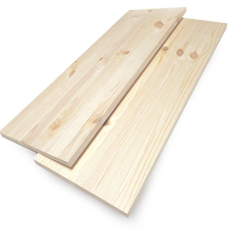 목재 원목 상판 선반 나무판 레드파인 집성목 합판, 15Tx150x800mm (엣지샌딩), 1개 상세 이미지 1