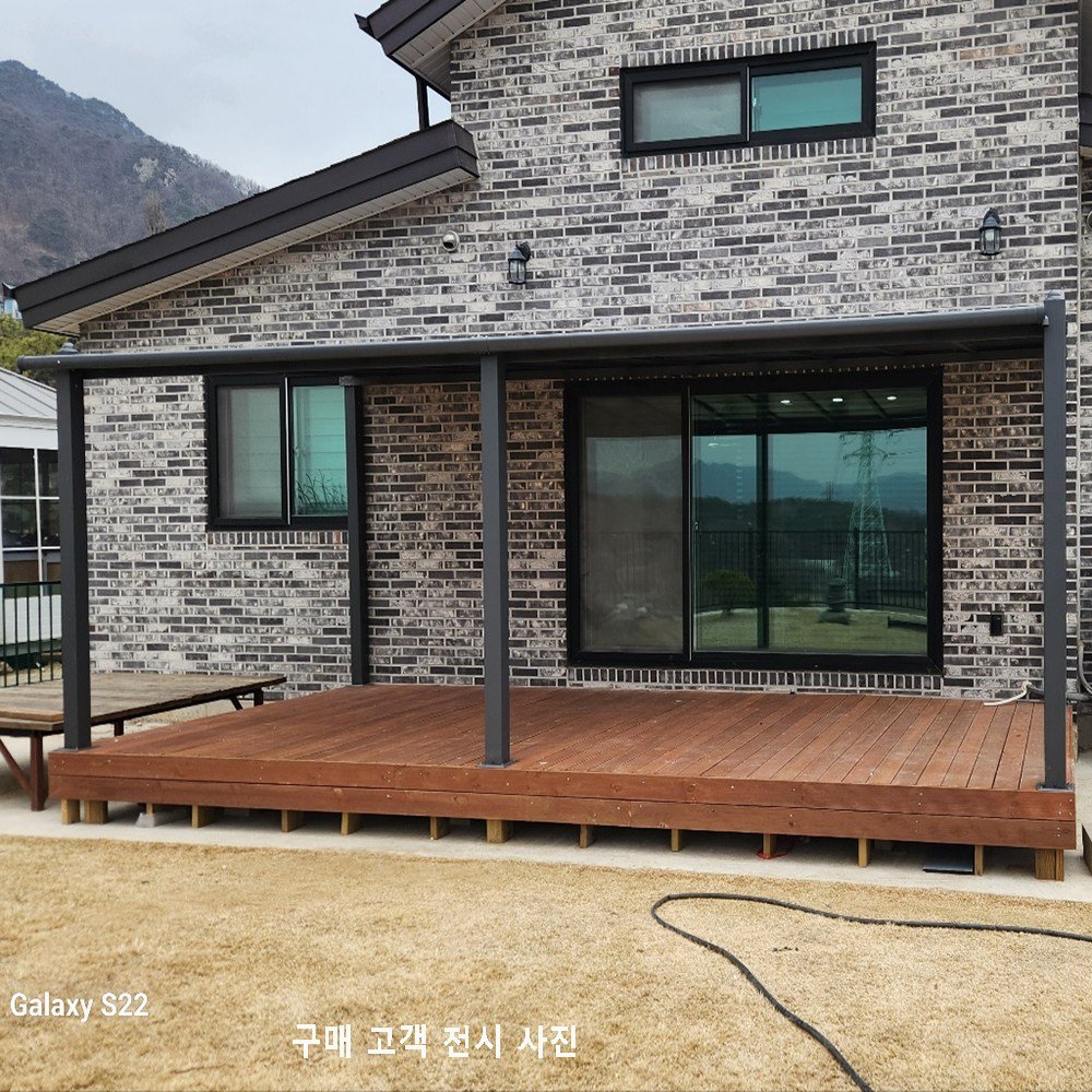 [국내발송] 리자드 독립형 렉산 알루미늄 파고라 스카이 어닝 PC100, PC1001 폭 3m 상세 이미지 2