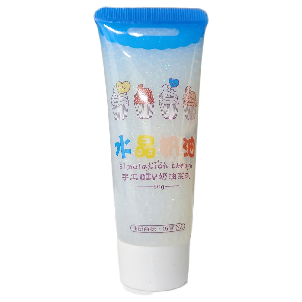 투명글리터 데코덴생크림50g, 글리터투명, 1개 상세 이미지 1