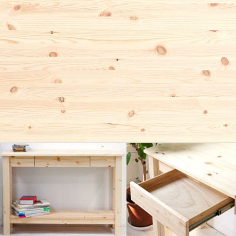 목재 원목 상판 선반 나무판 레드파인 집성목 합판, 15Tx150x800mm (엣지샌딩), 1개 상세 이미지 1